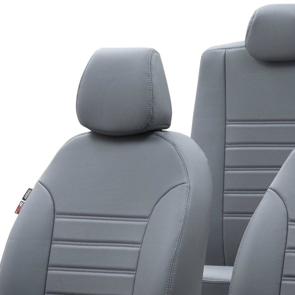 Otom Audi A4 2015-Sonrası Özel Üretim Koltuk Kılıfı İstanbul Design Füme - 4