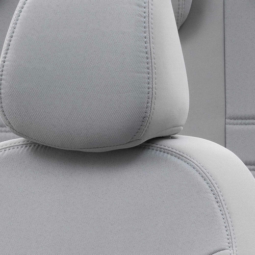 Otom Audi A4 2015-Sonrası Özel Üretim Koltuk Kılıfı Original Design Gri - Thumbnail