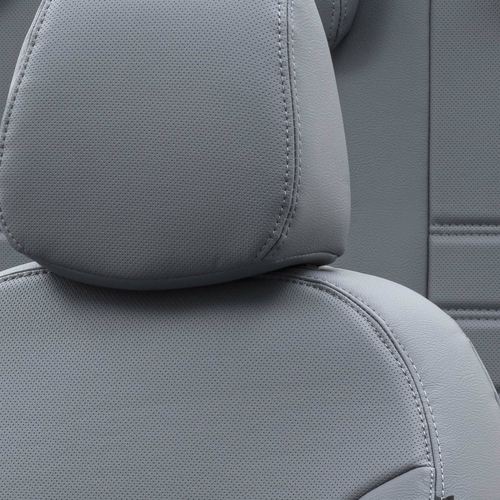 Otom Audi Q3 2012-2018 Özel Üretim Koltuk Kılıfı İstanbul Design Füme - Thumbnail