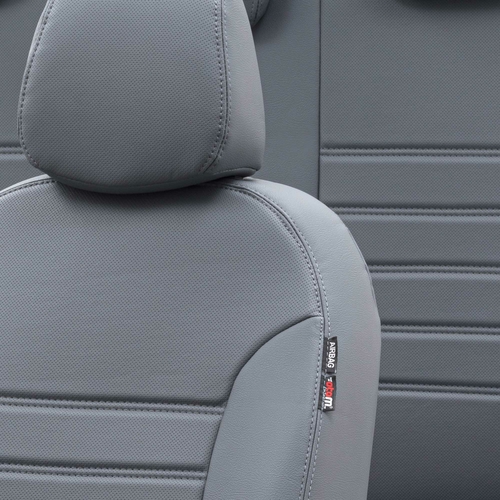 Otom Citroen C1 2014-Sonrası Özel Üretim Koltuk Kılıfı İstanbul Design Füme - Thumbnail