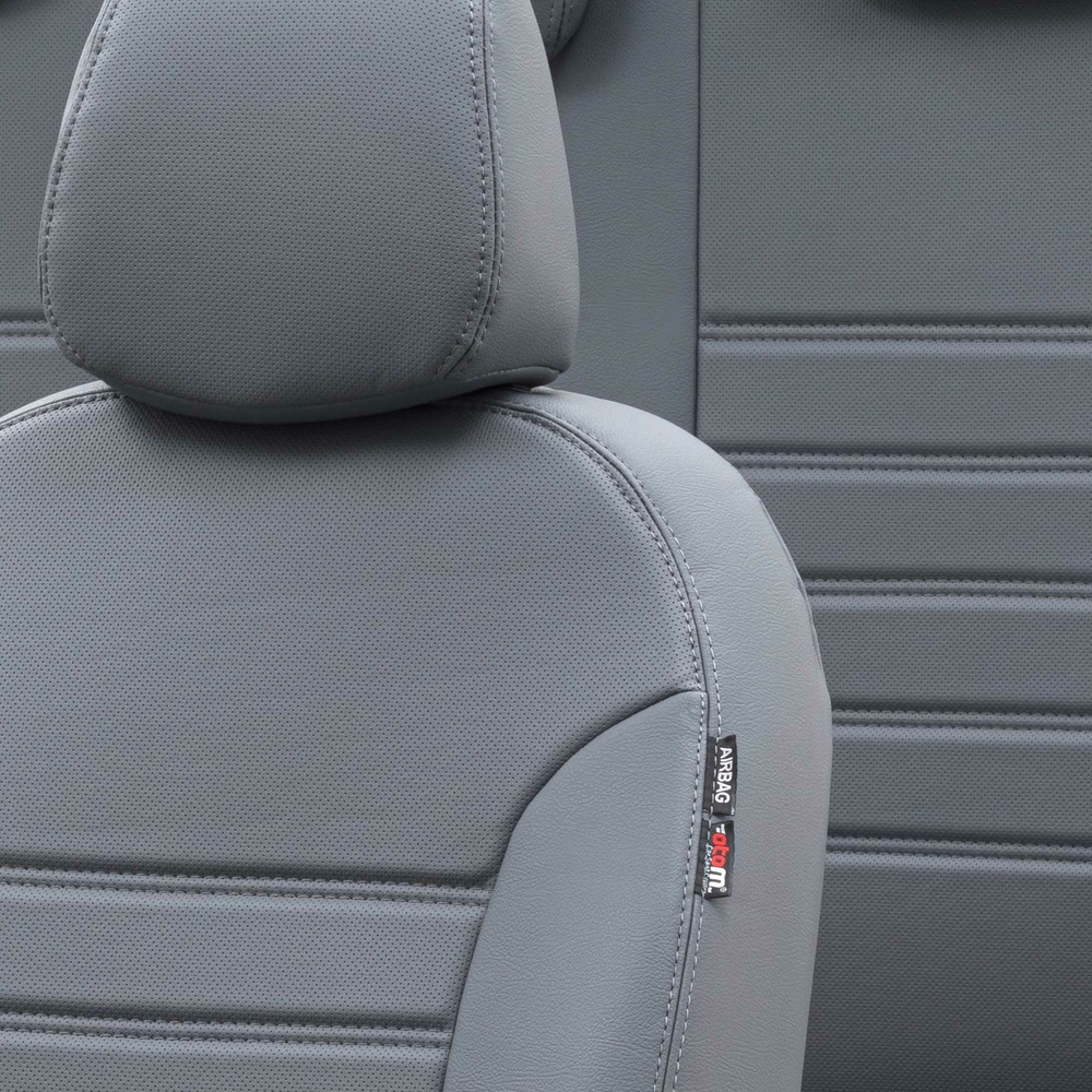 Otom Citroen C4 Picasso 2013-Sonrası 5 Kişi Özel Üretim Koltuk Kılıfı İstanbul Design Füme - 3