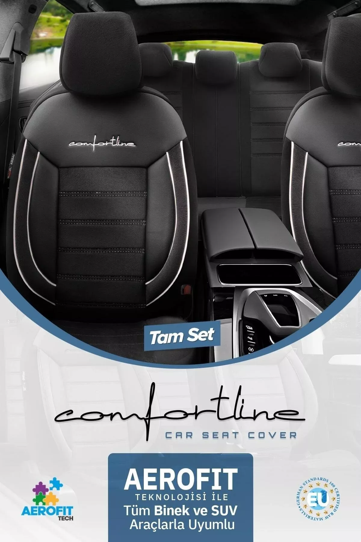  Otom Comfortline Design Premium Oto Koltuk Kılıfı - 30