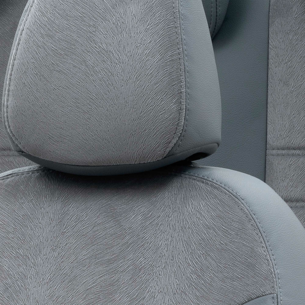 Otom Fiat Doblo 2010-2015 5 Kişi Özel Üretim Koltuk Kılıfı London Design Füme - 5