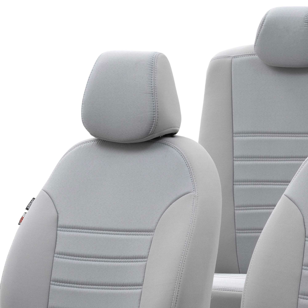 Otom Fiat Doblo 2015-Sonrası Özel Üretim Koltuk Kılıfı Original Design Gri