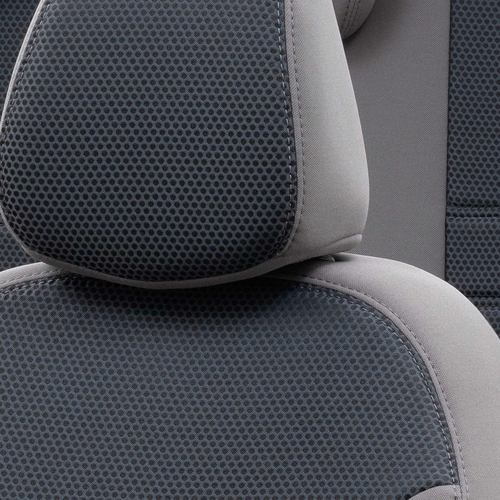 Otom Fiat Egea 2015-Sonrası Özel Üretim Koltuk Kılıfı Original Design Füme - Thumbnail