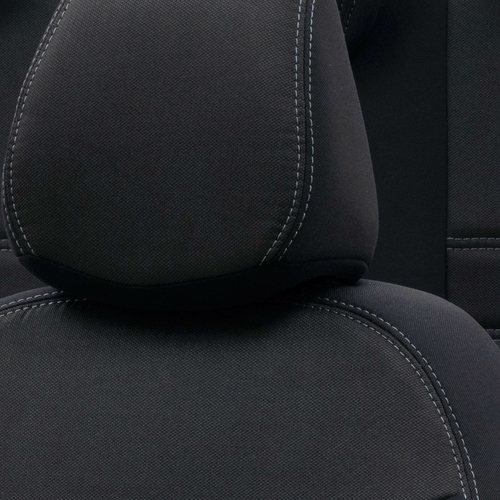 Otom Fiat Egea 2015-Sonrası Özel Üretim Koltuk Kılıfı Original Design Siyah - Thumbnail