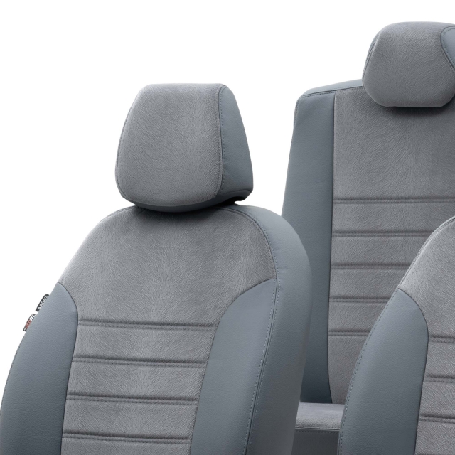 Otom Fiat Egea Cross 2020-Sonrası Özel Üretim Koltuk Kılıfı London Design Füme - 4