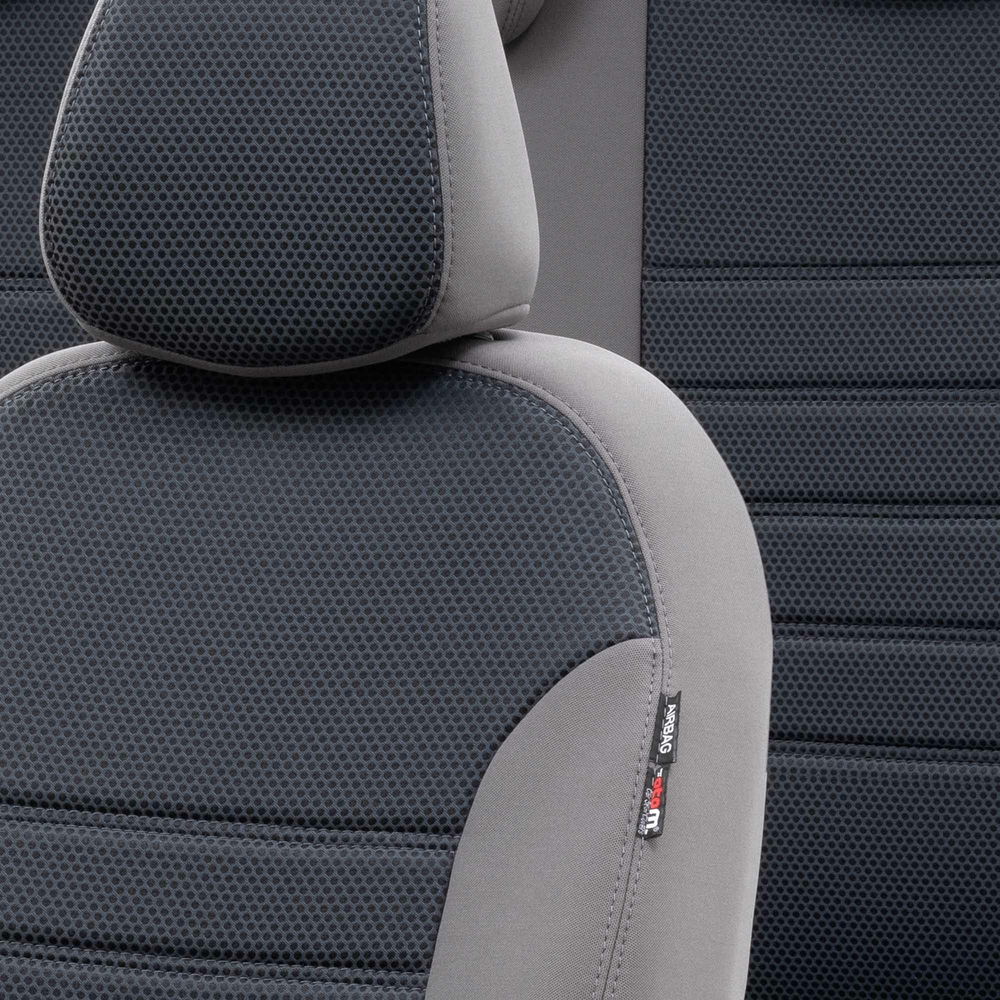 Otom Ford Tourneo Courier 2014-Sonrası Özel Üretim Koltuk Kılıfı Original Design Füme - 3