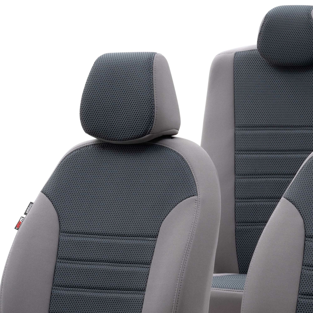 Otom Ford Tourneo Courier 2014-Sonrası Özel Üretim Koltuk Kılıfı Original Design Füme - 4