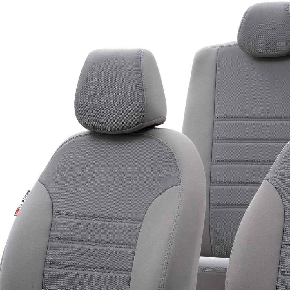 Otom Ford Tourneo Courier 2014-Sonrası Özel Üretim Koltuk Kılıfı Original Design Füme - Füme - 4