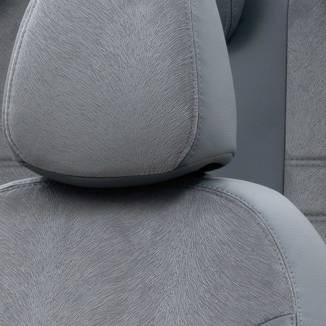 Otom Renault Captur 2020-Sonrası Özel Üretim Koltuk Kılıfı London Design Füme - 5