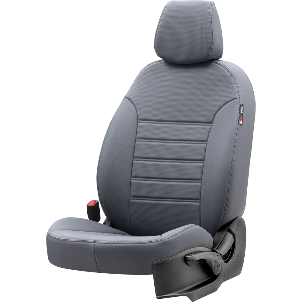 Otom Seat Altea XL 2004-2015 Özel Üretim Koltuk Kılıfı İstanbul Design Füme - 2