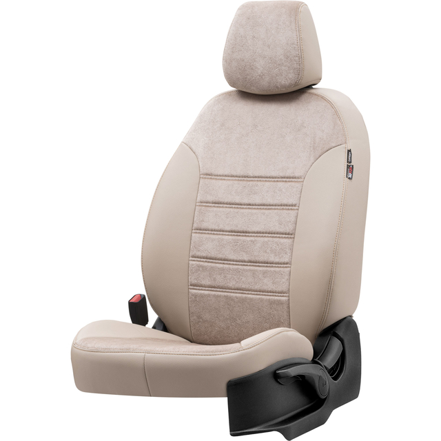 Otom Seat Altea XL 2004-2015 Özel Üretim Koltuk Kılıfı Milano Design Bej - 2