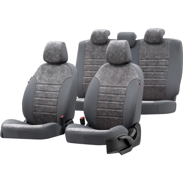 Otom Seat Altea XL 2004-2015 Özel Üretim Koltuk Kılıfı Milano Design Füme - 1