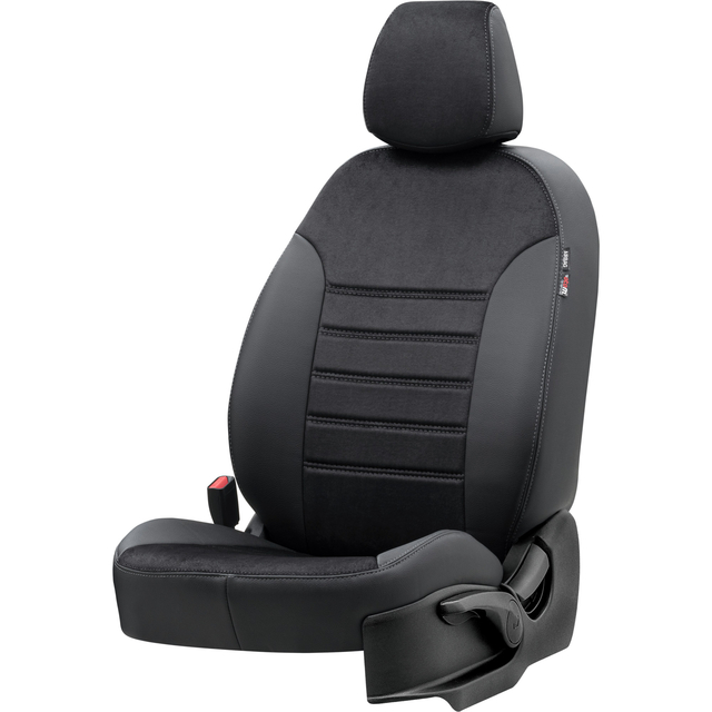 Otom Seat Altea XL 2004-2015 Özel Üretim Koltuk Kılıfı Milano Design Siyah - 2