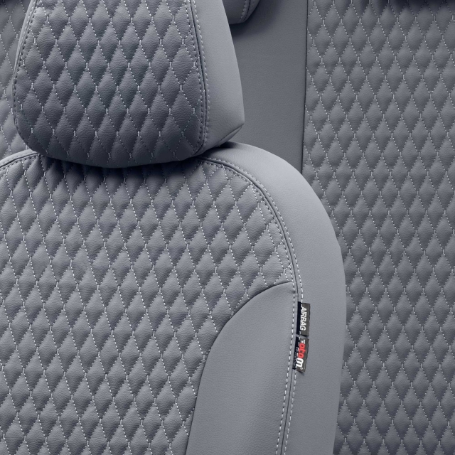Otom Seat Ateca 2016-Sonrası Özel Üretim Koltuk Kılıfı Amsterdam Design Deri Füme - 3