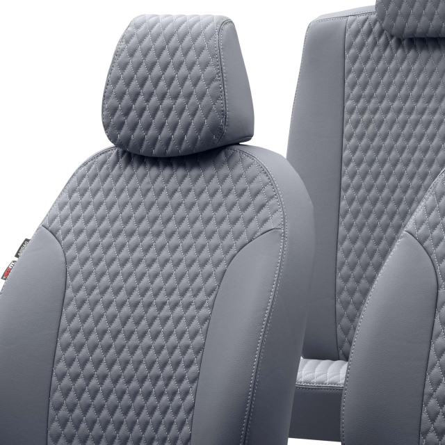 Otom Seat Ateca 2016-Sonrası Özel Üretim Koltuk Kılıfı Amsterdam Design Deri Füme - 4