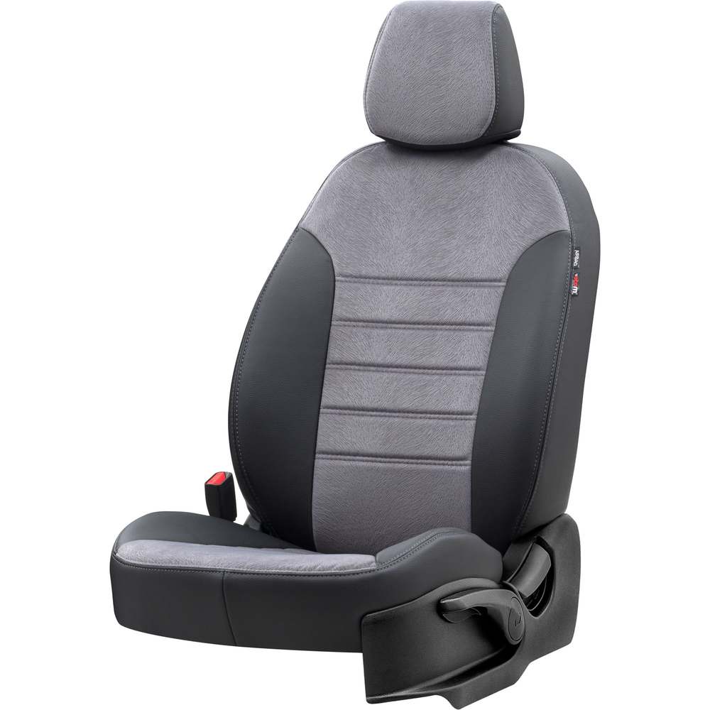 Otom Seat Cordoba 2003-2009 Özel Üretim Koltuk Kılıfı London Design Füme - Siyah