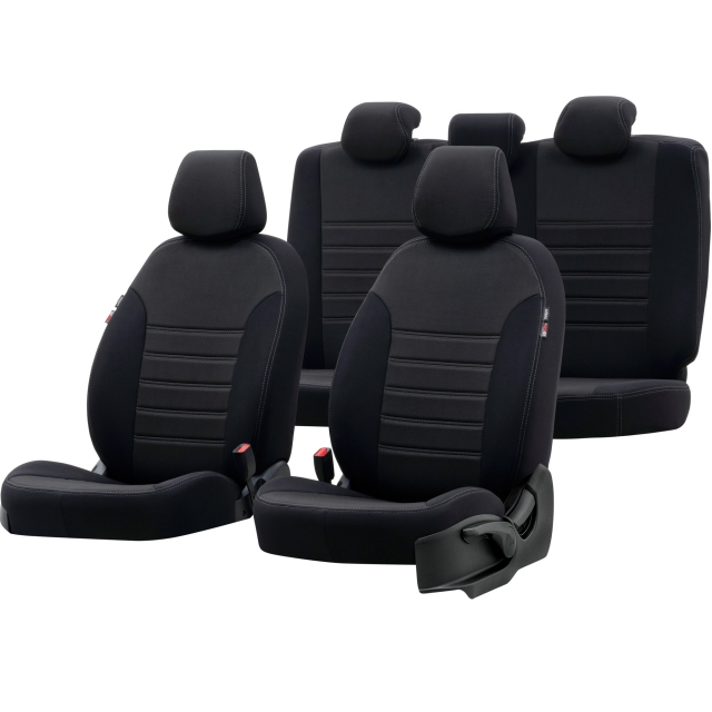 Otom Seat Exeo 2008-2013 Özel Üretim Koltuk Kılıfı Original Design Siyah - 1