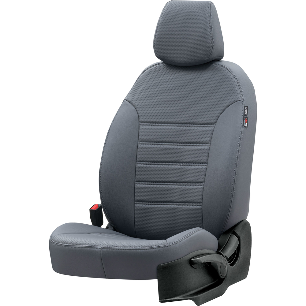 Otom Seat Ibiza 2003-2008 Özel Üretim Koltuk Kılıfı New York Design Füme - 2