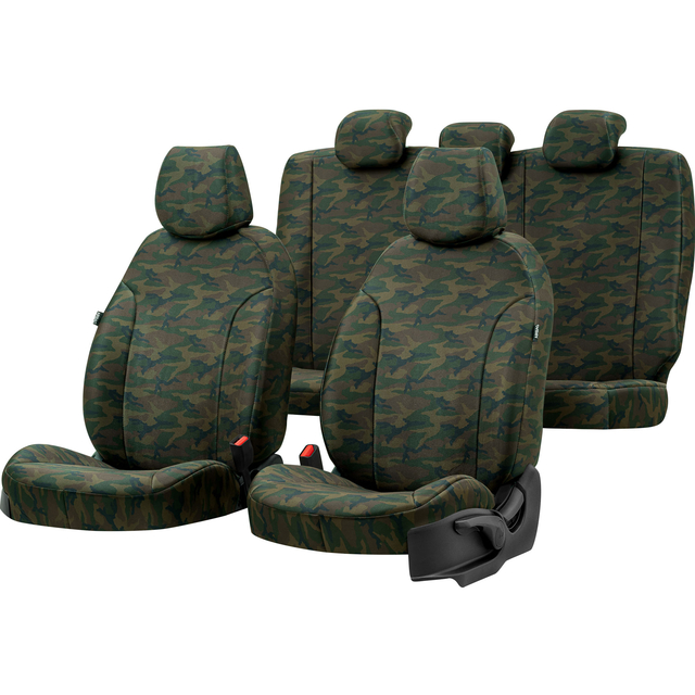 Otom Seat Leon 2006-2012 Özel Üretim Koltuk Kılıfı Safari Design Montblanc - 1