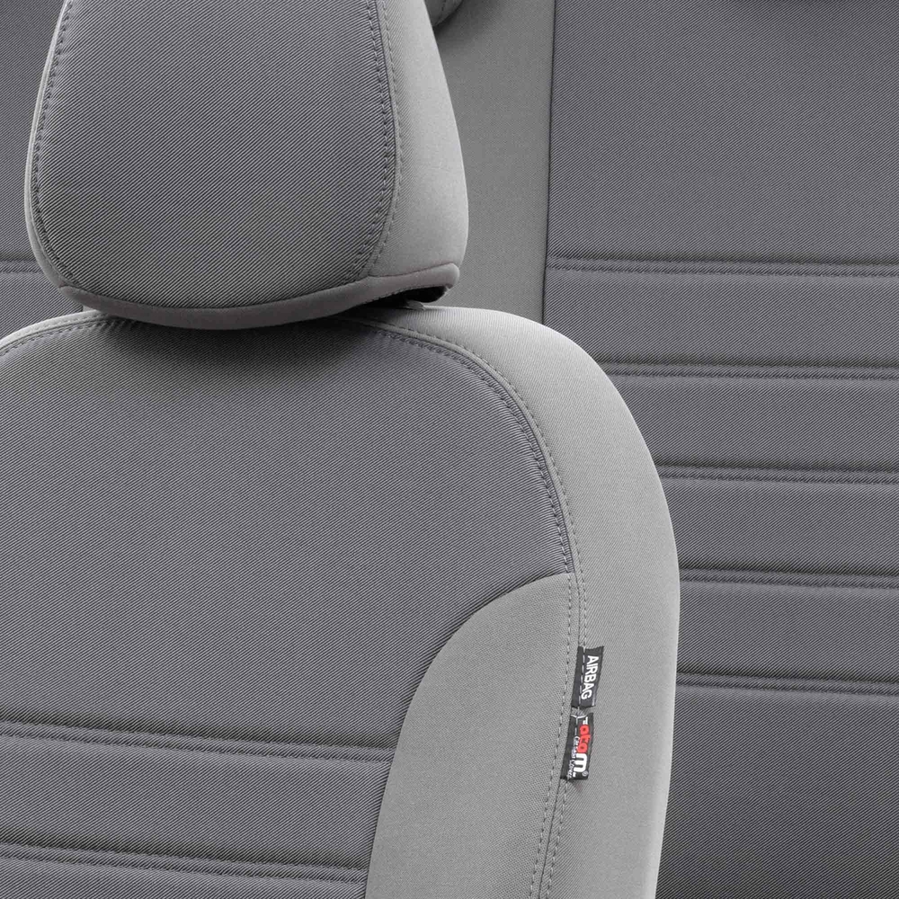 Otom Seat Leon 2013-Sonrası Özel Üretim Koltuk Kılıfı Original Design Füme - Füme - 3
