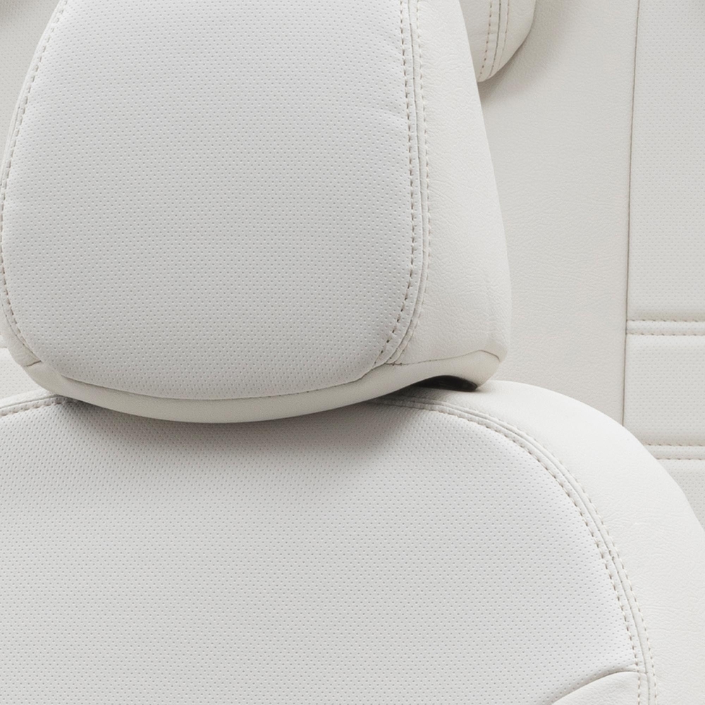 Otom Seat Toledo 2012-2017 Özel Üretim Koltuk Kılıfı İstanbul Design Fildişi - 5