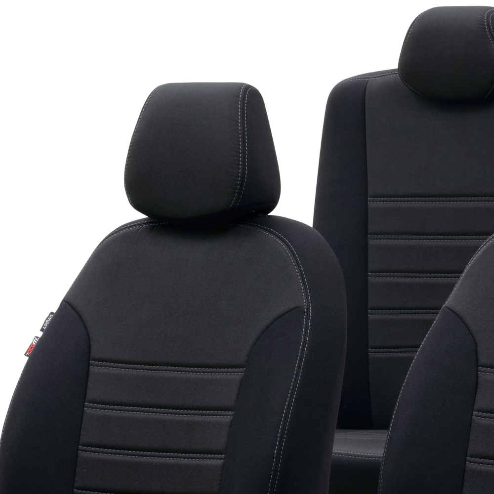 Otom Toyota Avensis 2015-Sonrası Özel Üretim Koltuk Kılıfı Original Design Siyah - 4