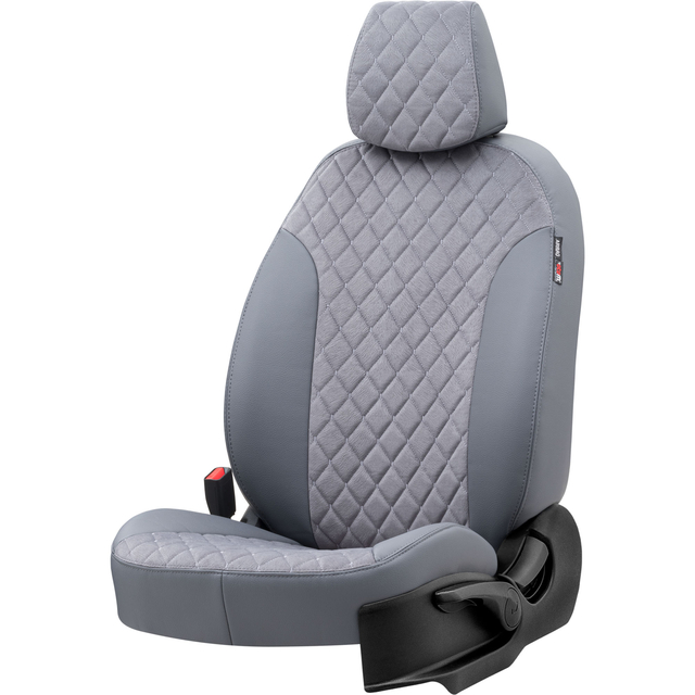 Otom Seat Altea XL 2004-2015 Özel Üretim Koltuk Kılıfı Madrid Design Tay Tüyü Füme - 2
