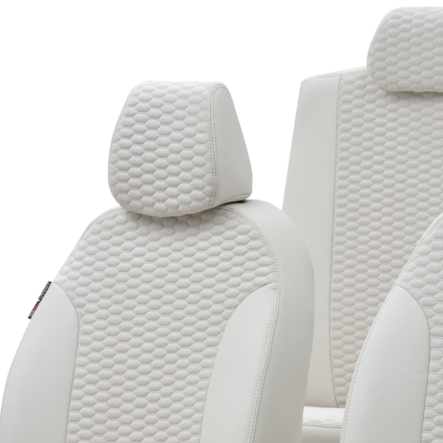 Otom Seat Toledo 2012-2017 Özel Üretim Koltuk Kılıfı Tokyo Design Tay Tüyü Fildişi - 4