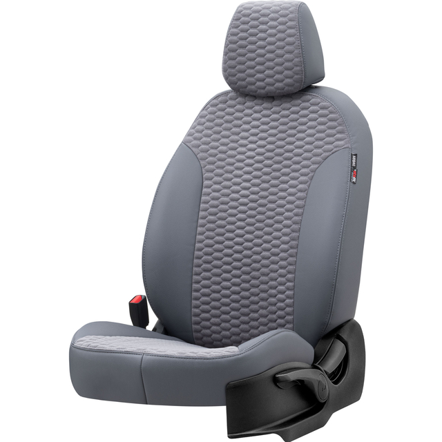 Otom Seat Toledo 2012-2017 Özel Üretim Koltuk Kılıfı Tokyo Design Tay Tüyü Füme - 2